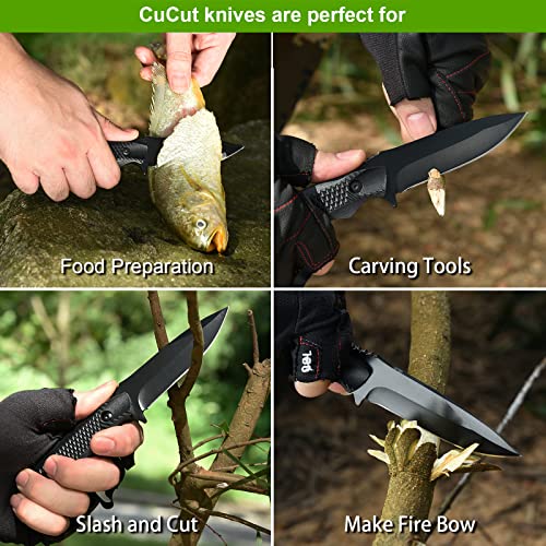 Cucut VT285 Survival Knife, Fixed Blade Knife With Sheath thumb #4