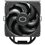 Cooler Master Hyper 212 Black CPU Air Cooler - Aluminium Finish, 4 Compact Continuous Direct Contact Heat Pipes, SickleFlow 120 Edge Fan, LGA1700 & AM5 Brackets - Black - Image 2