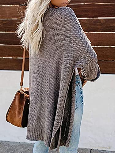 CUPSHE Women Fall Open Front Crochet Knit Lightweight Long Sleeves Casual Cardigan Sweaters2