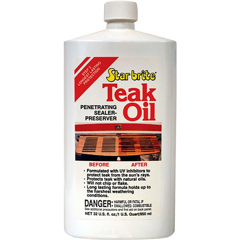 Starbrite Teak Oil (Step 3) 1L Bottle