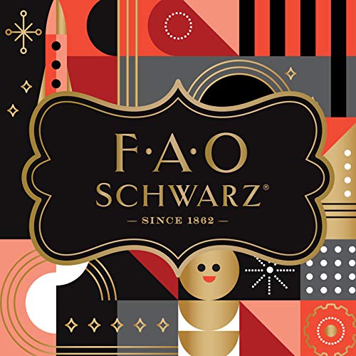FAO Schwarz 321-Piece Marble Run Construction and Building Kit for Kids