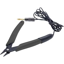 Grounded Pliers - Xuron Short Nose 2mm Wide 475 For Micro Welders Black Handles