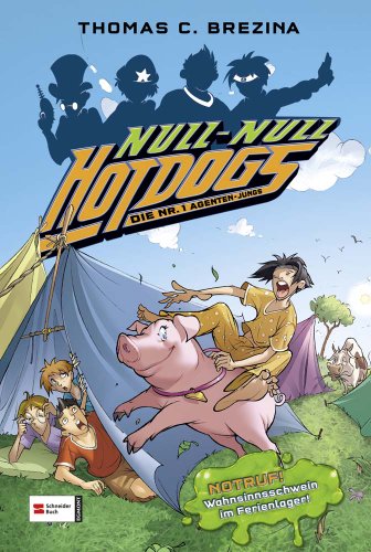 Hot Dogs - Die Nr. 1 Agenten-Jungs, Band 04: NOTRUF! Wahnsinnsschwein im Ferienlager! für 5,95 EUR bei Amazon Bild: Hot Dogs - Die Nr. 1 Agenten-Jungs, Band 04: NOTRUF! Wahnsinnsschwein im Ferienlager! für 5,95 EUR bei Amazon