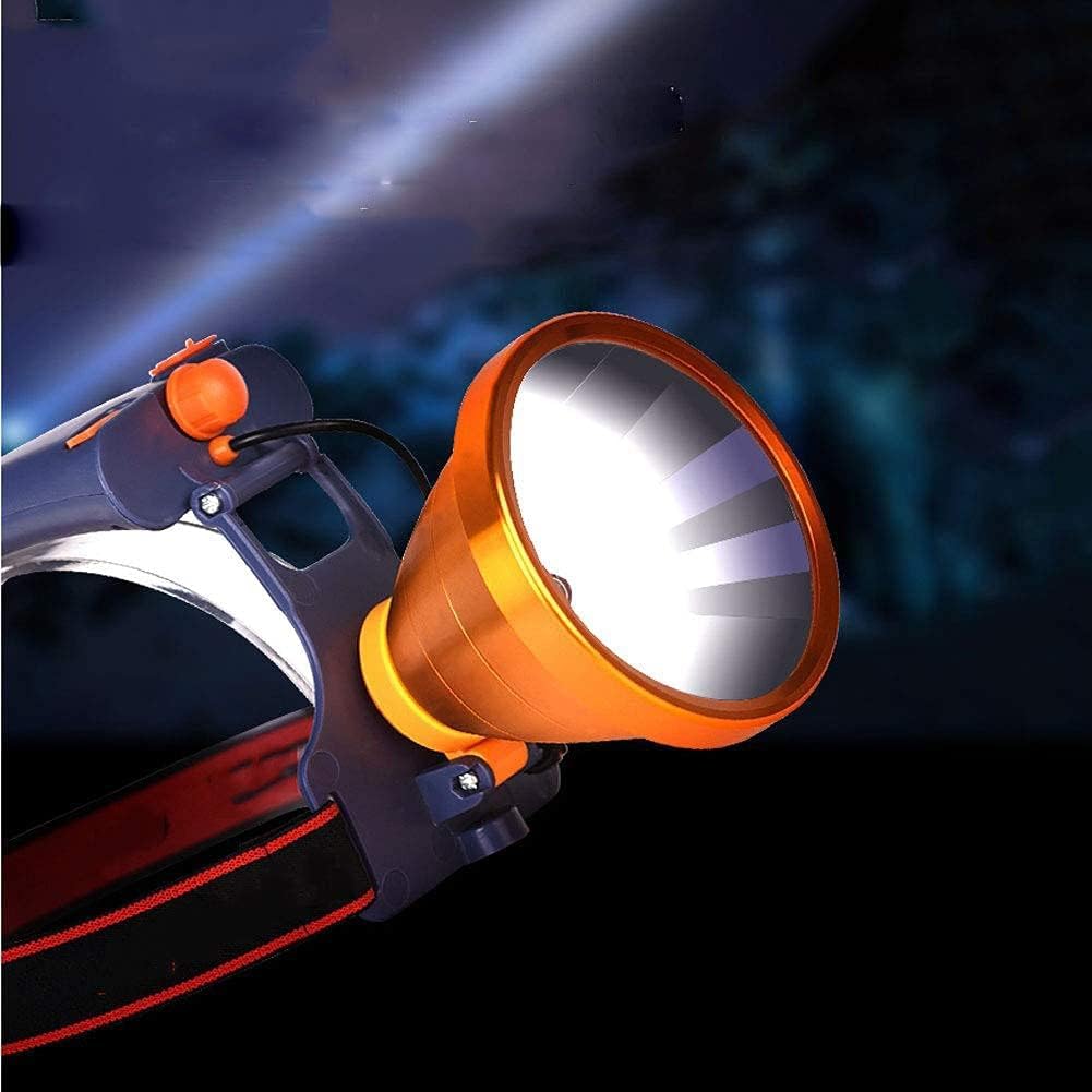 Linterna Frontal LED, lámpara de Cabeza con Copa de Agua, Linterna Frontal, lámparas Frontales Impermeables, Las Mejores Luces Frontales, perfectas for Correr, Caminar, Acampar y Pescar