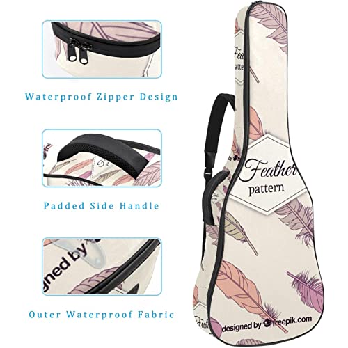 Housse de transport rembourrée pour guitare Oxford avec bandoulière réglable - Les Beatles, Paul McCartney, John Lennon, RIngo Starr, George Harrison Housse de transport rembourrée pour guitare Oxford avec bandoulière réglable – Image 5