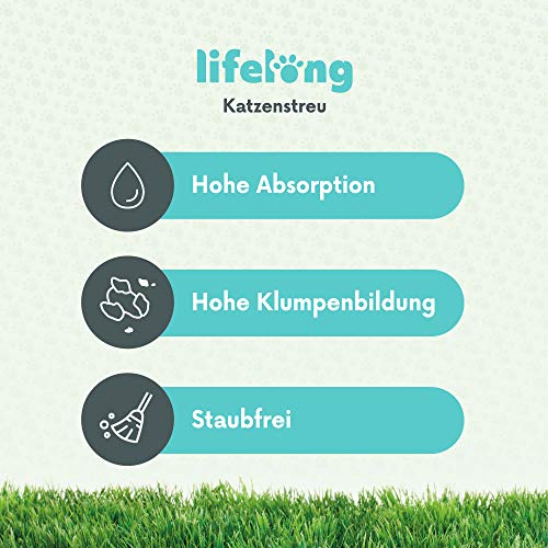 Katzenstreu Lifelong Amazon-Marke: Bentonite klumpend
