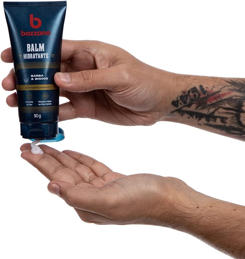 Bozzano Balm Para Barba E Bigode Hidrante 90G