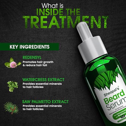 Image of Sheopal's Beard Growth Serum, with 3X Redensyl, India First Choice Brand For Beard Growth & Longer Beard - Beard Serum - 105ml