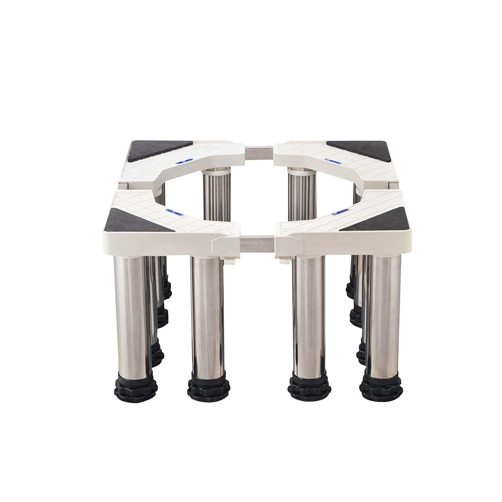 Soporte universal ajustable antivibración para lavadora, secadora, nevera, muebles, 42-68 cm, 8 patas