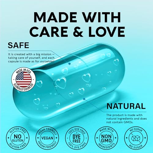 NAC Supplement | Selenium | B6 | B12 - Antioxidant, Immune & Thyroid Support - N Acetyl Cysteine 600 mg per Capsule, 1200 mg per Serving - Made in USA - Non-GMO, Gluten-Free, Vegan - 2 Month Supply - Image 7