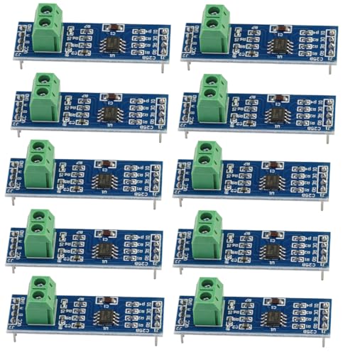 Heevhas 10PCS 5V módulo MAX485 módulo RS485 Módulo TTL a RS 485 Placa de desarrollo MCU para Arduino