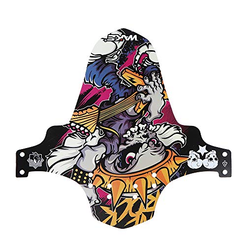 Guarda-lamas, Andoer Pára-lama ultrafino bicicleta MTB pára-lama frontal para-lama frontal bicicleta