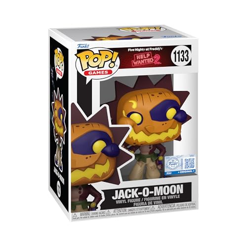 Funko POP! Games: Five Nights at Freddy's: Help Wanted 2 - Jack-O-Moon - Esclusiva Amazon - Figura in Vinile da Collezione - Idea Regalo - Merchandising Ufficiale - Giocattoli per Bambini e Adulti
