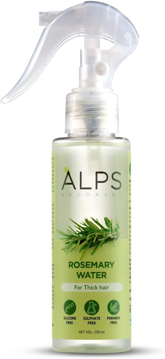 Rosemary Water Spray For Hair Growth (100 ml) | Hair Spray for Regrowth | Rosemary Hair Mist | Adds Shine | Helps Reduce Hairfall (Pack of 2)