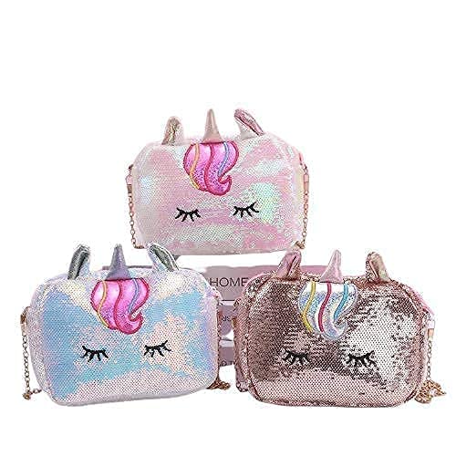 FATFISHUnicorn Sling Bag x Hair Clip x Hair Brush comb | Unicorn bag for girls | Unicorn Coin Pouch | Unicorn Combo Set for Girls Kids | Hair accessories for girl kids, Multicolour