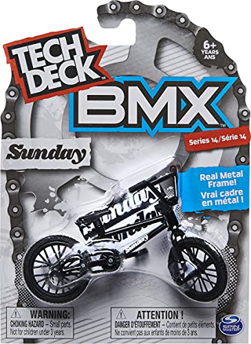 TECH DECK - BMX Finger Bike - Sunday - Black - Series 14