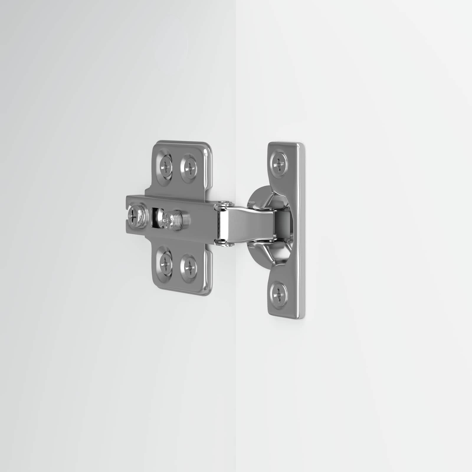 Mobile TV Bianco 99x34,5x47cm in Legno Ingegnerizzato | Consolle bassa con 3 ante e maniglie per organizzare decoder e accessori nel soggiorno o in camera da letto.