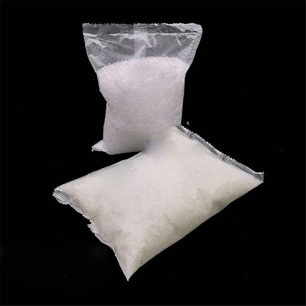 500 g/sac de microbilles de verre for expériences de broyage, de pulvérisation et de chauffage en laboratoire(0.4-0.6mm)