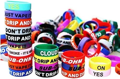 40PCS Silicone Rubber Silicone Bands-CENGLORY Anti Slip Decorative Rings Bands Mod-Diameter 22mm