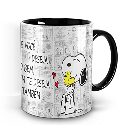 Caneca Snoopy - Se vcoê deseja o bem