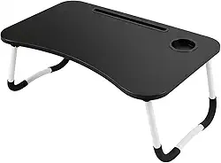 Mesa Portátil Dobrável Notebook Compacta Ajustável Cama Sofá Home Office