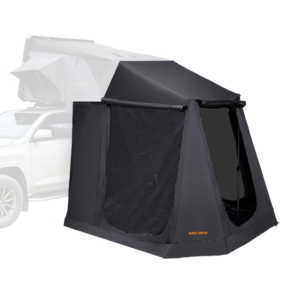 SanHima Jervis Rooftop Tent Side Annex Room - 80.7 sq ft Spacious Space with Detachable PVC Floor, Stakes, and Storage Duffel Bag