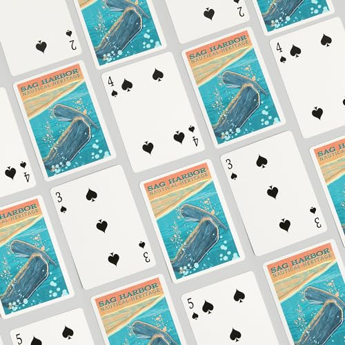 Lantern Press Naipes Vintage Sag Harbor 52 Cartas Poker miniatura 4
