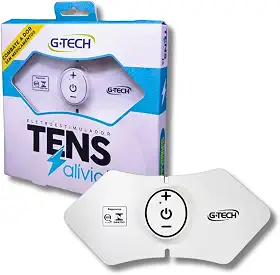 Eletroestimulador Massageador Tens G tec Alivio Já Recarregável Portátil