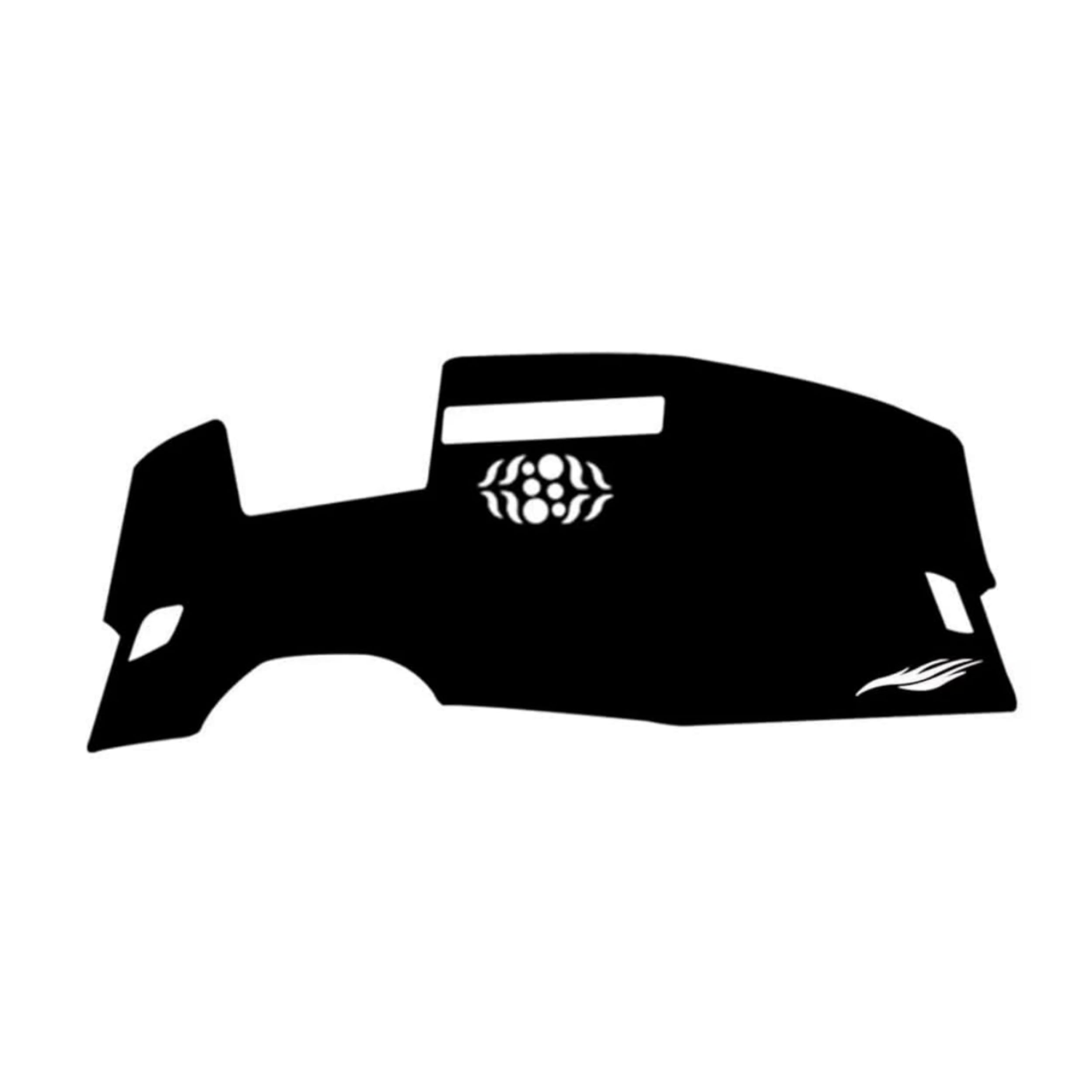 ONEMAJI Car Dashboard Cover for VW ID.4 CROZZ (HUD, Non-Slip Dash Board Mat Anti-Glare Dashboard Pad Protector Sun Shield Cover