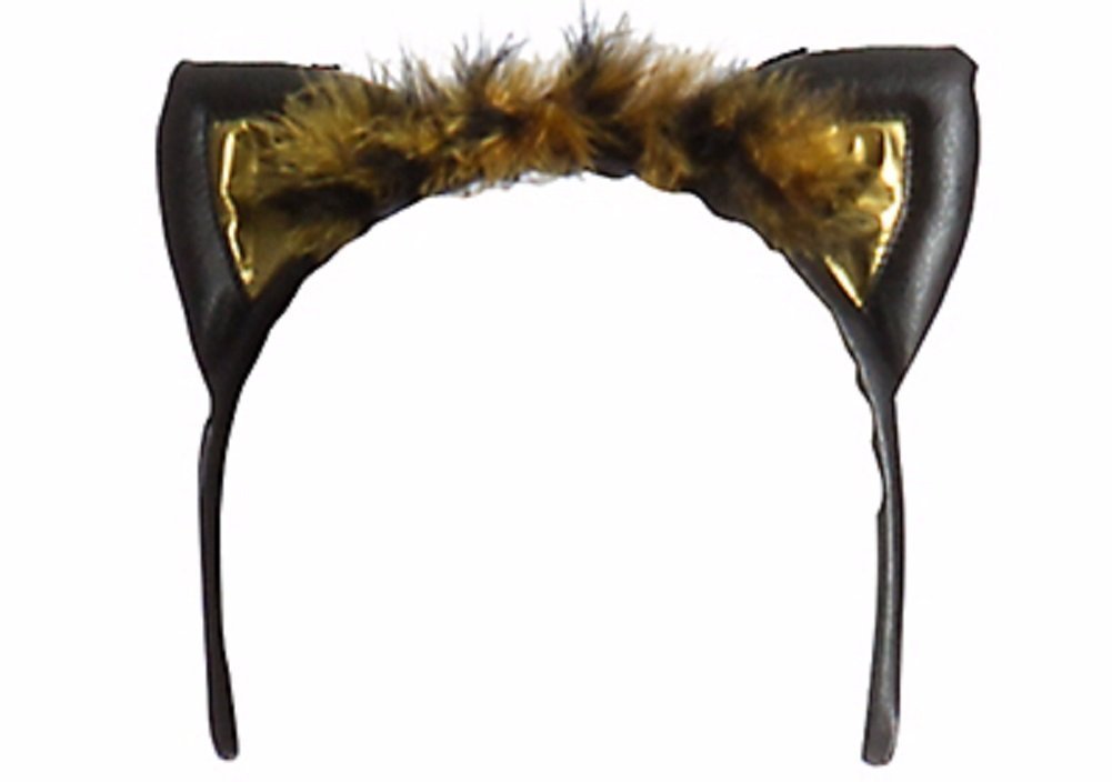 amscan Cat Ears Headband - One Size, Black/Brown - 1 Pc.