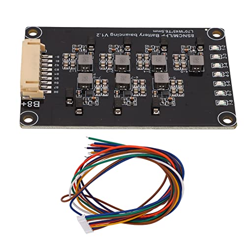 Ecualizador activo inductivo de 8 canales para equilibrado de baterías de litio, bajo consumo energético y protección PCB miniatura 5