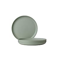 Mepal - Piatto Frutta 4 Pezzi Silueta - Lavabile in lavastoviglie e microonde