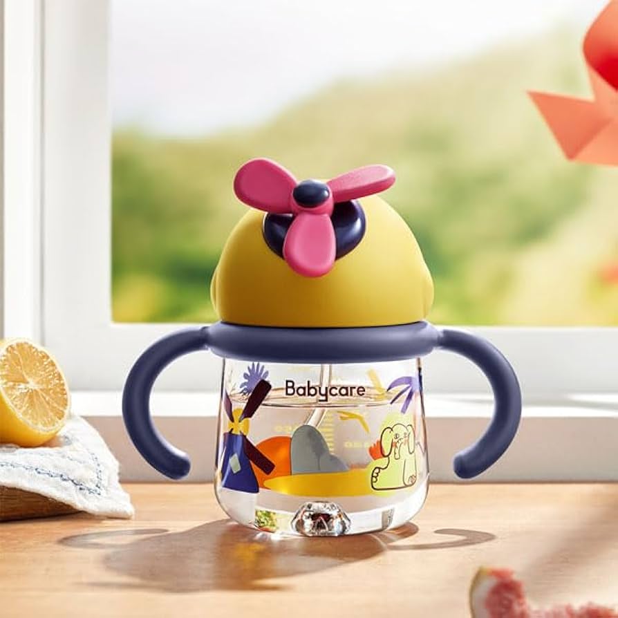 もぐもぐ Amazon | 【bc babycare】 赤ちゃん ストローマグ 漏れない