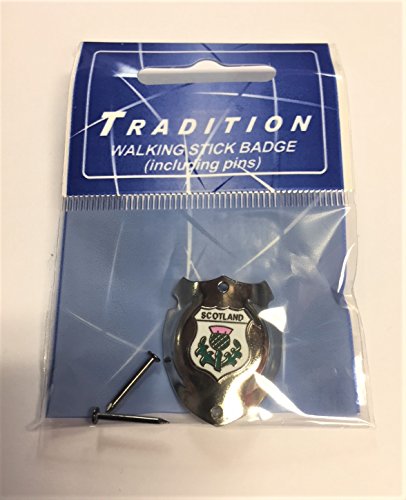 FANCYTHAT & SCIFI PLANET Scotland - Insignia para Bastón de Senderismo