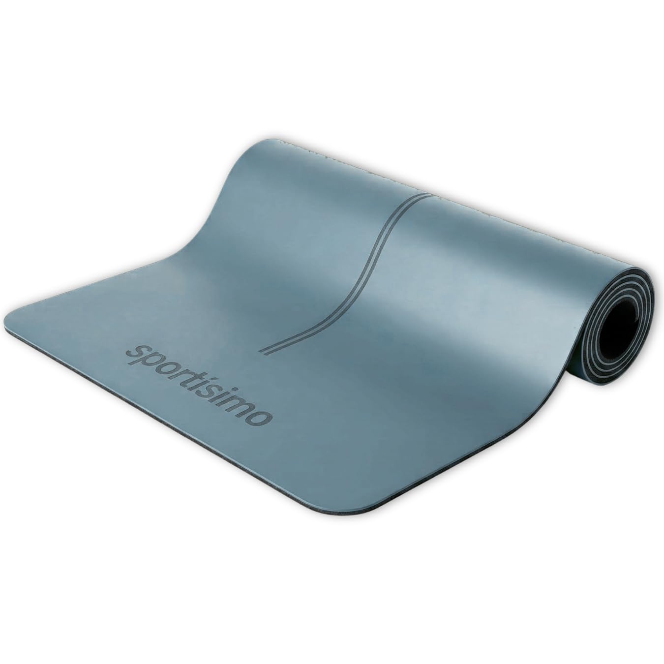 Sportisimo Tapete de Yoga Pro Mat | 183x68cm, 5mm | Antideslizante de Poliuretano y Caucho Natural | Tapete Ejercicio para Pilates, Funcional y Entrenamiento en Casa