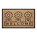 Achim Home Furnishings COM1830DS6 Daisy Coco Door Mat, 18 by 30"