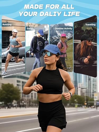 Image of Lightweight Golf Hat for Women Men, UPF 80+ Sun Protection Cap, Breathable Quick-Dry Baseball Cap for Running Sport