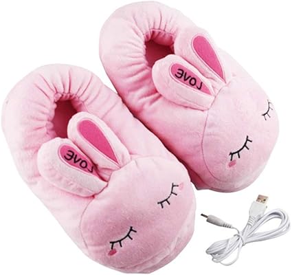 Heated bunny slippers Clearance