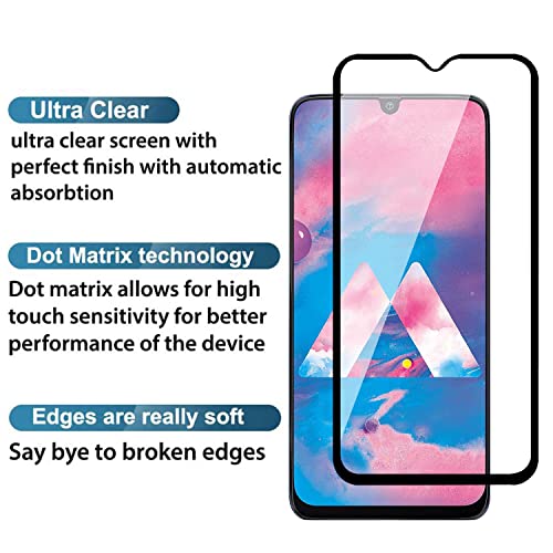Image of POPIO Military-Grade Gorilla Tempered Glass For Samsung Galaxy M31 / M30S / M30 / A30 / A30S / A50 / A50S / A20 | 9H Hardness, Edge-to-Edge, Bubble-Free