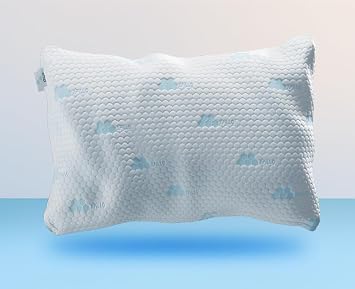 Boyun Yast  50x70 - Ortopedik Haf zal  K p k Yast k, Ayarlanabilir Viskon Dolgu,  ift Tarafl  Serinletici Yast k, Nefes Alabilir Kuma , Y kanabilir K l f, Ergonomik Uyku Yast  Tek Ki ilik