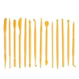Artzuvs 14pcs Plastic Polymer Clay Tools, Modeling Clay Sculpting Tools Set
