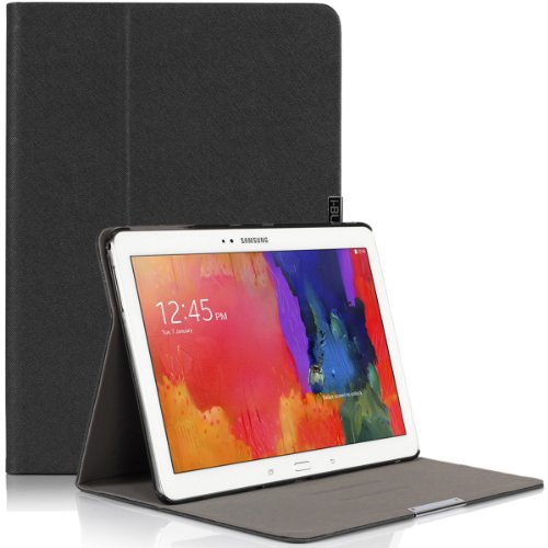 I Blason Gtpro10-Exe-Black Executive Carrying Case (Flip) For 10.1" Tablet, Black, Slip/Scratch Resistant, Microfiber, Td #TOP16