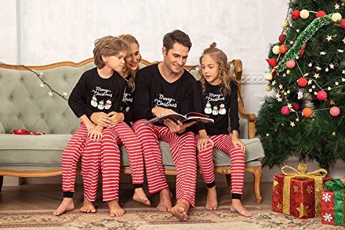 Ekouaer Matching Family Pajamas Set Christmas Pjs Long Sleeve Holiday Sleepwear #TOP19