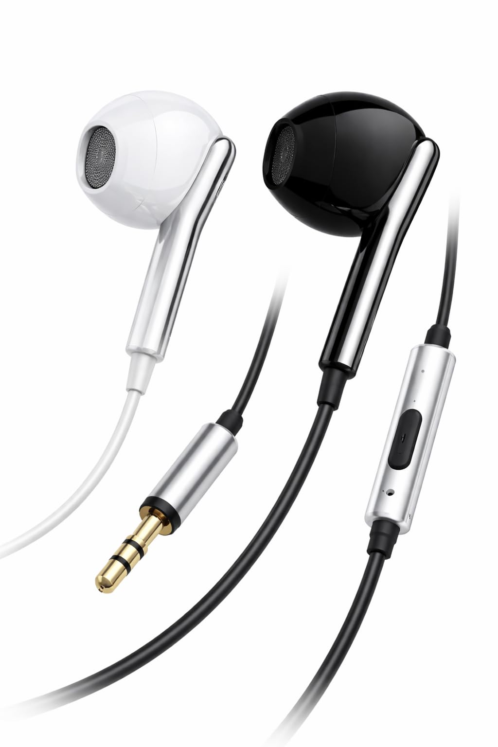 Fone de Ouvido com Fio P2 e Microfone, Som Estéreo, Compatível com Android, Notebook, PC