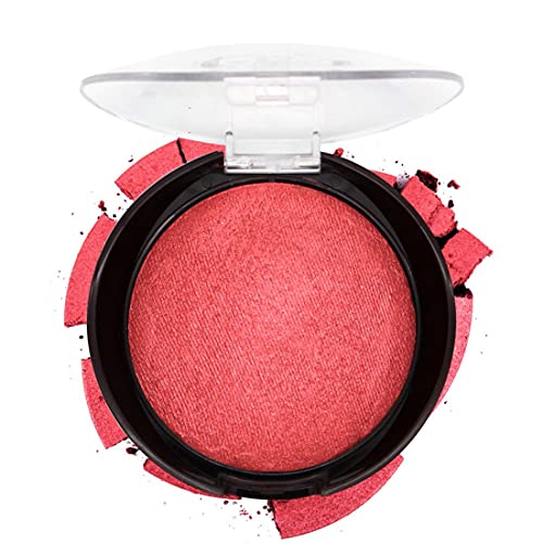 Image of FASHION COLOUR Waterproof Tera Cotta Blusher | Long Lasting, Lightweight Makeup Blusher for Face | Excellent Blending Powder | Creamy | 16g | Shade 14
