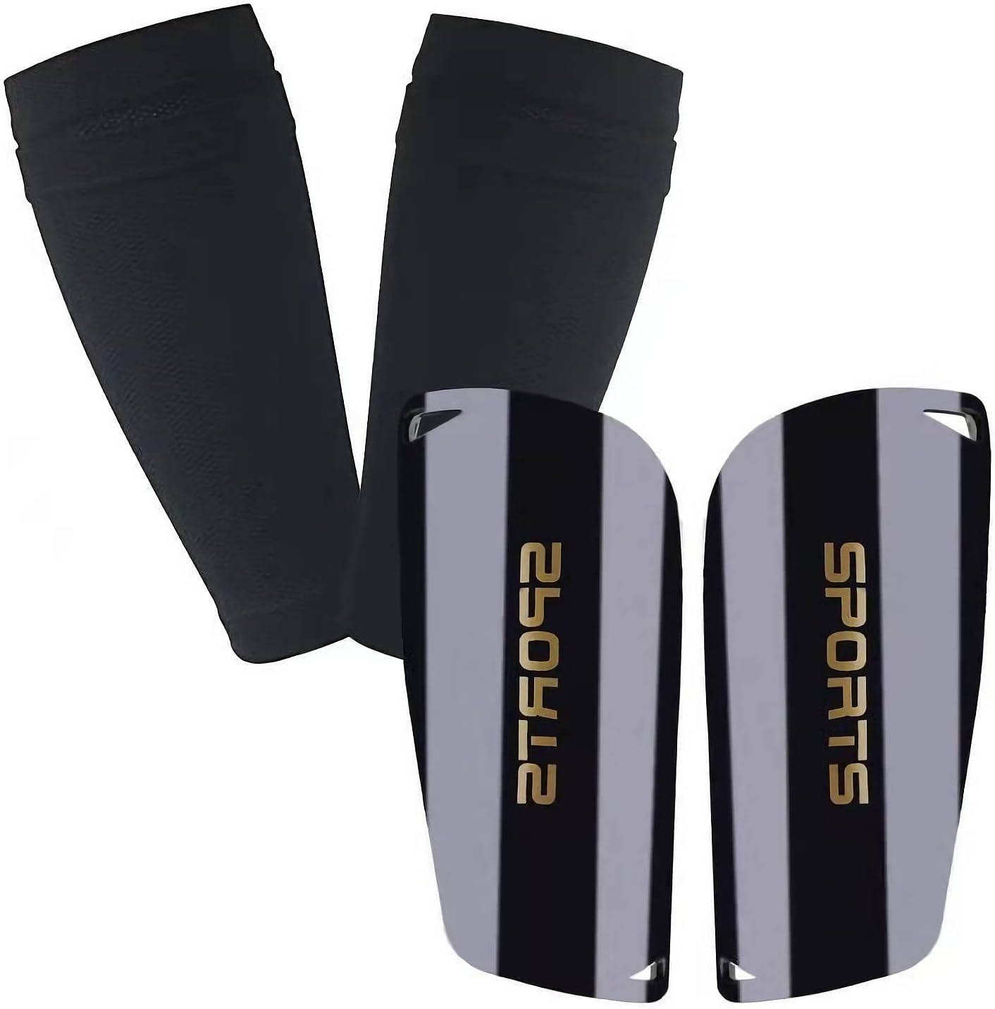 Geekism Soccer Shin Guards for Youth Kids Toddler, Protective Soccer Shin Pads & Calf Sleeves Equipment - Football Gear for 3 5 4-6 7-9 10-12 Years Old Children Teens Boys Girls (Black, Small) : Sports & Outdoors