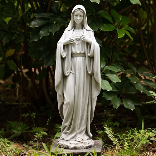 Estatua Católica Virgen María 24.5 pulgadas