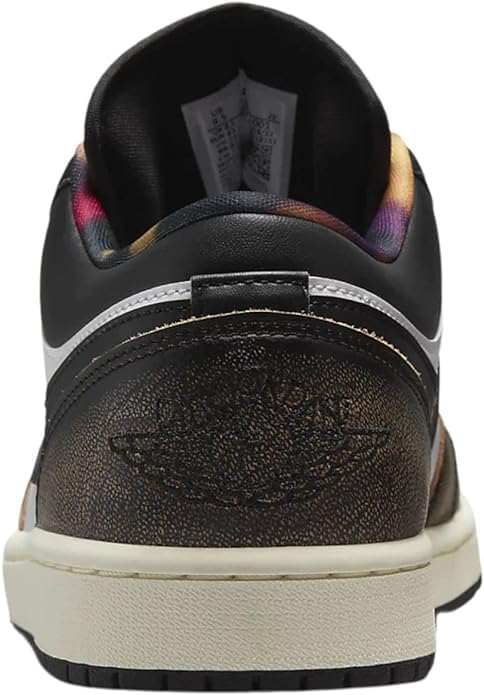 Image of Black & White Jordan 1 Low SE - Nike