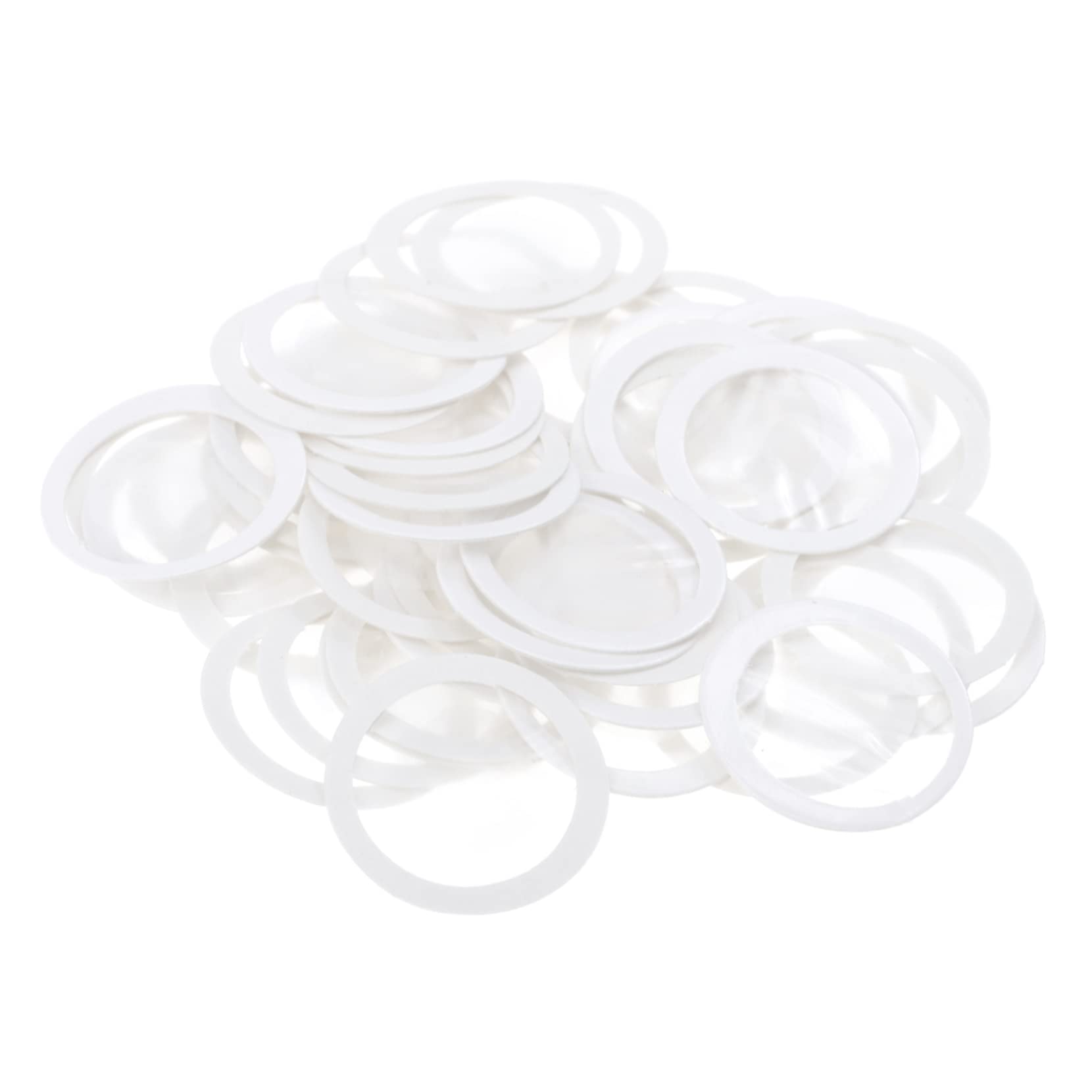 Yardwe 50PCS Durable Flute Diaphragms Replacement Films for Instruments for Guitar Ukulele and More Crisp Sound Enhancement