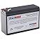 UPSBatteryCenter RBC154 Compatible Replacement Battery for APC UPS Models BE600M1, BN650M1